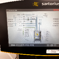 Sartorius BIOSTAT STR Single-Use Bioreactor w/ (2) 50L Bag Holders image 1